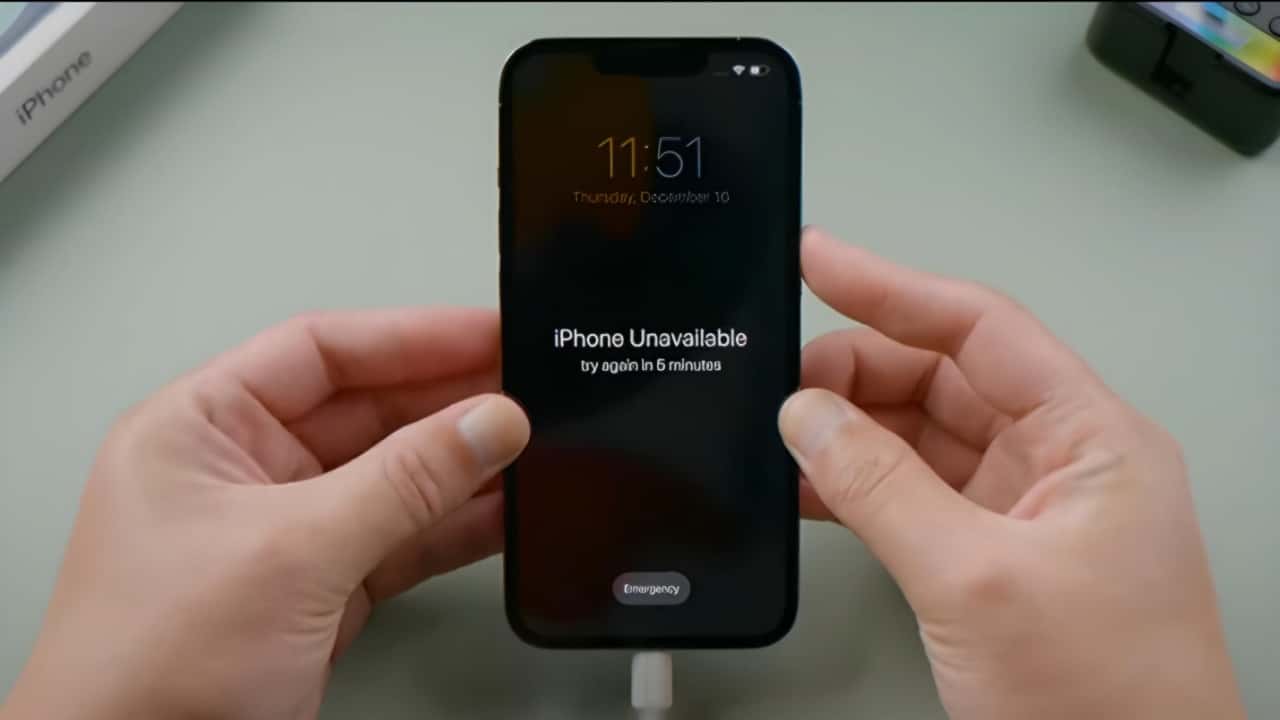iPhone Unavailable Problem Solution